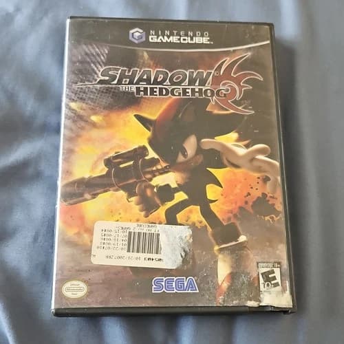 SEGA Shadow the Hedgehog - GameCube, E10+, NTSC-U/C, 2005.