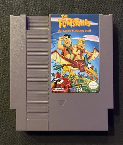The Flintstones: The Surprise at Dinosaur Peak Game For Nintendo NES