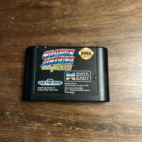Captain America and The Avengers (Sega Genesis) Tested - Authentic