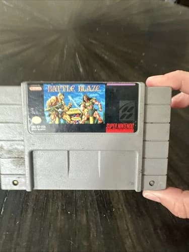Super Nintendo SNES Game Only Battle Blaze