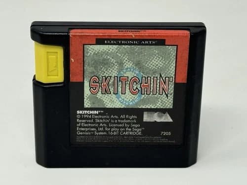 Sega Genesis Skitchin' (1993) Tested Cartridge Only