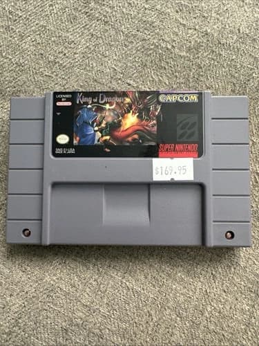 King of Dragons - Super Nintendo SNES - Cartridge Only, Tested and Working!