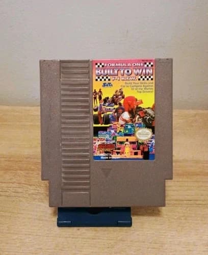 Formula One: Built to Win (Nintendo NES, 1990) Cartridge Only