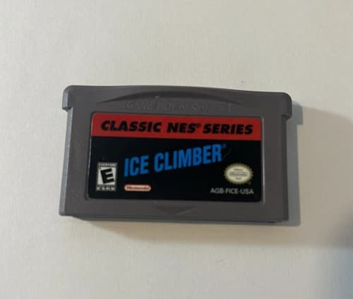 Ice Climber Classic NES Series (Nintendo Game Boy Advance) GBA Authentic Tested