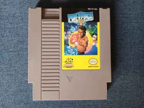 Power Punch II (American Softworks, 1992) NES Game Cart Only, Tested & Working