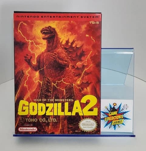 Godzilla 2: War of the Monsters (Nintendo NES, 1992) Complete Authentic Tested