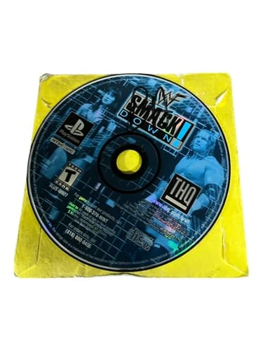 Sony PlayStation 1 PS1 Disc Only Tested WWF SmackDown 2000 BL CF