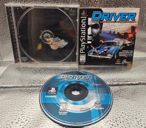 DRIVER: You Are The Wheelman - Sony Playstation 1 PS1 - Complete In Box CIB