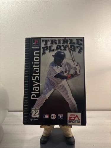 Triple Play 97 (Sony PlayStation 1, 1996) Complete W/ Manual and Tested