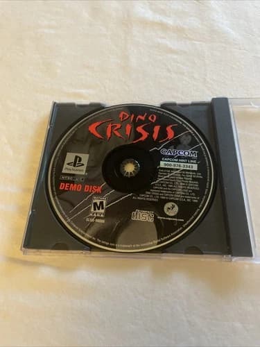 Dino Crisis Demo Disk Disc (Sony Playstation 1 PS1) [Disc Only] *Tested* Capcom