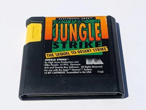 Jungle Strike Sega Genesis Game Cartridge Only Mega Drive Desert Strike Series