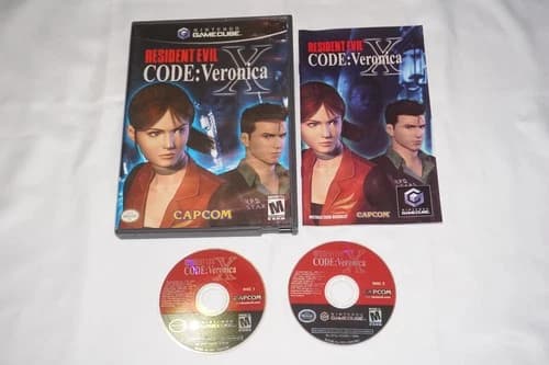 Resident Evil Code Veronica X (Nintendo Gamecube) Complete Tested