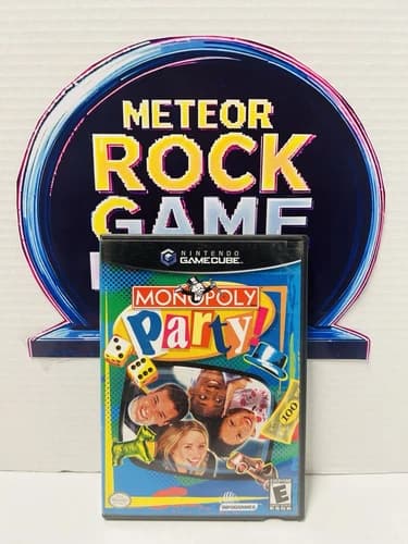 Monopoly Party ( Nintendo GameCube, 2002 ) Complete Clean Game Disc- Ships Today