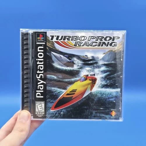 Turbo Prop Racing Sony PlayStation 1 PS1 PSX Complete CIB