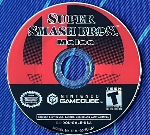 Nintendo GameCube Super Smash Bros. Melee *Disc Only* *Tested* *Working*