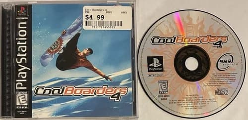 Cool Boarders 4 (Sony PlayStation 1, PS1) COMPLETE!! | CIB | M1932