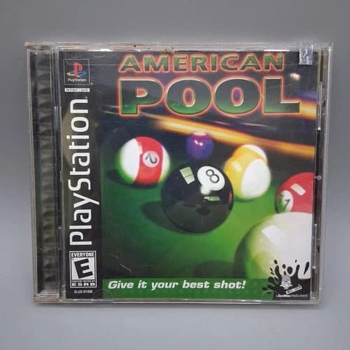 American Pool - Sony Playstation PS1 VGPCTested Authentic Tested FREE SHIP