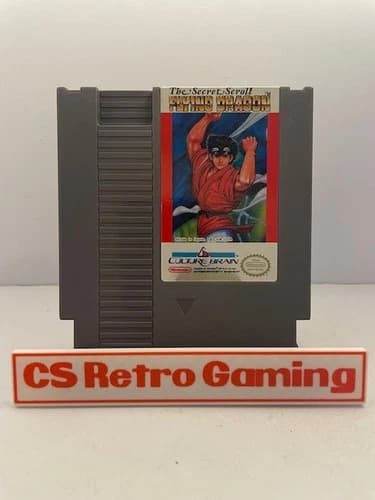 Flying Dragon (Nintendo NES) Authentic Cleaned Tested Working
