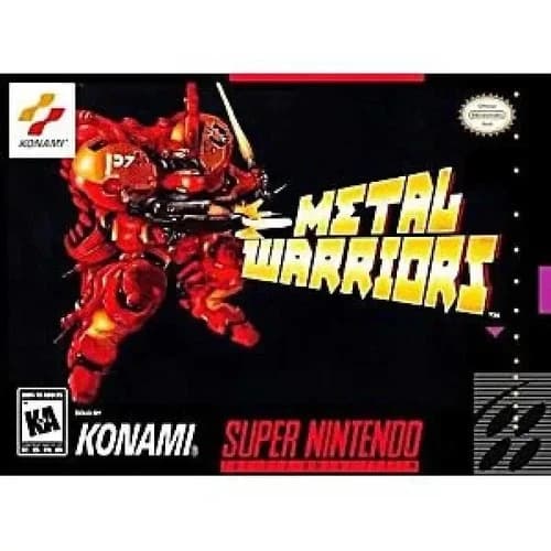 METAL WARRIORS - Super Nintendo SNES - Game Only