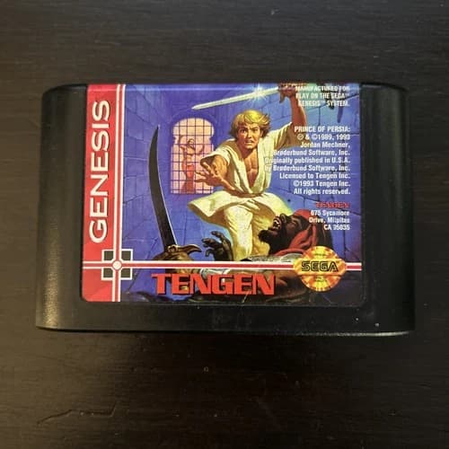 Prince of Persia (Sega Genesis, 1993) Tested