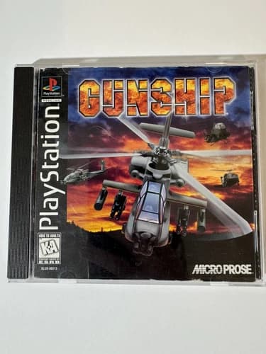 Gunship (Sony PlayStation 1, 1996) Ps1