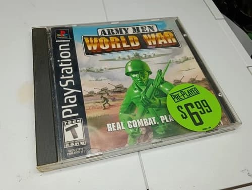 Army Men: World War (Sony PlayStation 1, PS1, 2000)
