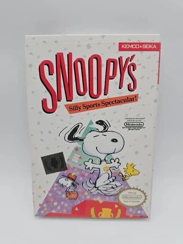Snoopy's Silly Sports Spectacular! Nes Cib
