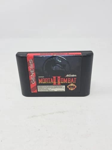 Mortal Kombat II Sega Genesis Authentic Cartridge Only