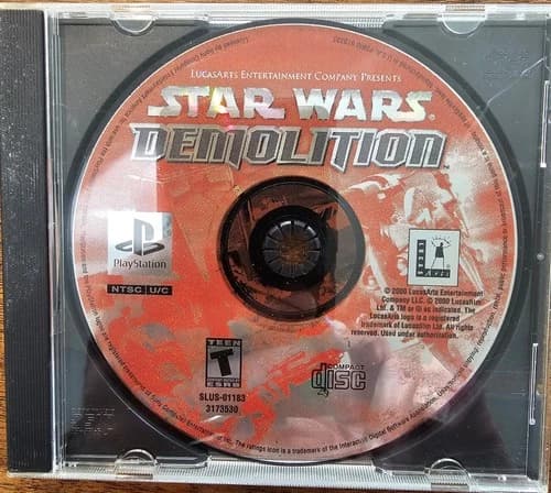 Star Wars Demolition DISC ONLY Playstation PSX
