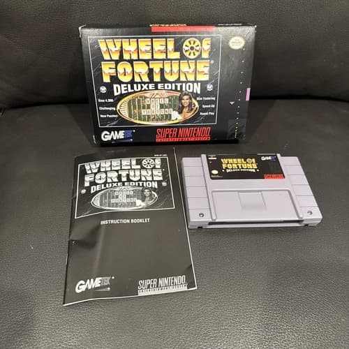 Wheel of Fortune -- Deluxe Edition (Super Nintendo Entertainment System, 1993)