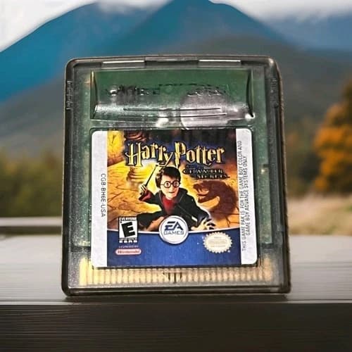 Harry Potter And The Chamber of Secrets Nintendo Game Boy Color GBC Tested