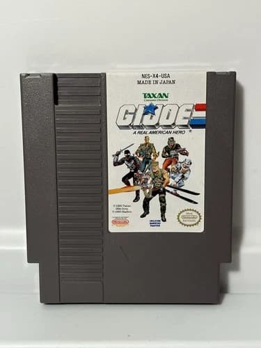 G.I. Joe: A Real American Hero (Nintendo Entertainment System, 1991) Tested MINT