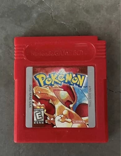 Pokémon Red Version Nintendo Game Boy, 1999, Authentic Cartridge Tested 🔥