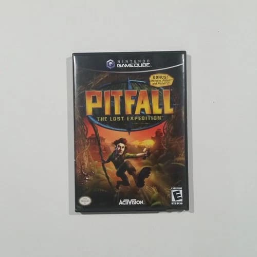 Activision Pitfall The Lost Expedition Nintendo GameCube Game Disc and Case CIB