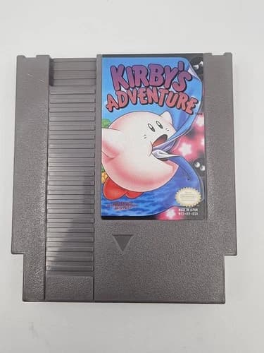 Kirby's Adventure (Nintendo Entertainment System, 1993) Authentic Tested Works