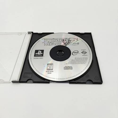 Twisted Metal 2 - PlayStation 1, PS1 - Disc Only - Tested