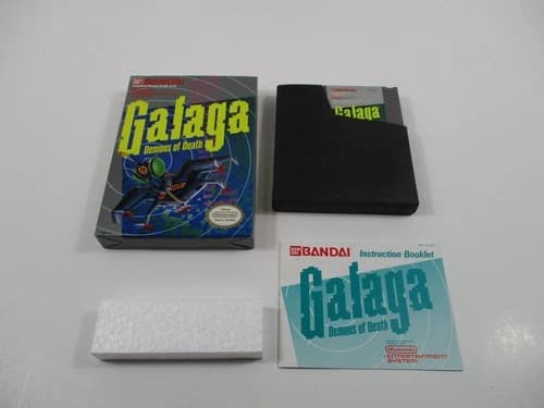 GALAGA: DEMONS OF DEATH Nintendo NES Game CIB Authentic!