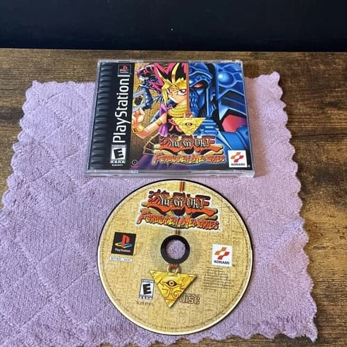Yu-Gi-Oh Forbidden Memories (Sony PlayStation 1, 2002) PS1 Game Disc Only