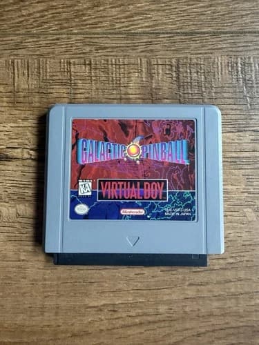 Galactic Pinball - Nintendo Virtual Boy Game Cartridge
