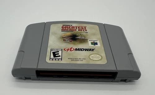 MIDWAY'S GREATEST ARCADE HITS: VOL 1 (NINTENDO 64) AUTHENTIC, TESTED N64 GAME