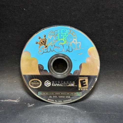 Super Mario Sunshine Nintendo GameCube GAME DISC ONLY Tested & Working