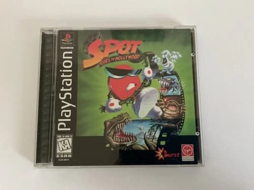 Spot Goes To Hollywood (Sony PlayStation 1 PS1, 1996)