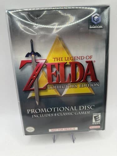 The Legend of Zelda Collectors Edition - Nintendo GameCube - TESTED Fast Ship