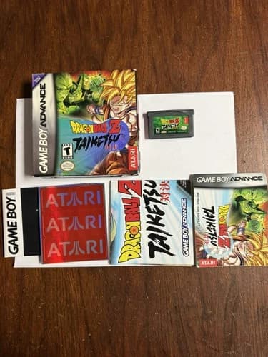 DBZ Dragon Ball Z Taiketsu - Complete in box CIB Game Boy Advance GBA - Tested