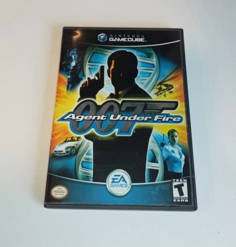 James Bond 007 Agent Under Fire Nintendo Gamecube 2002 Very Good T1