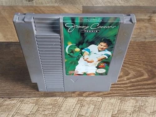 Jimmy Connors Tennis (Nintendo NES, 1993) Authentic - Game Only - Tested