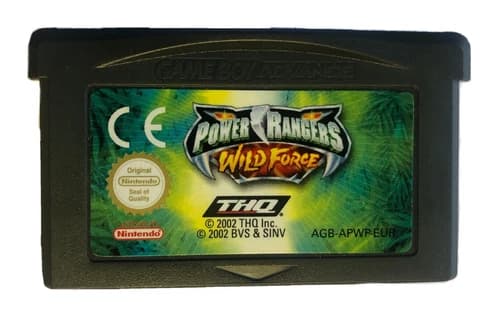 Power Rangers Wild Force For Nintendo Game Boy Advance