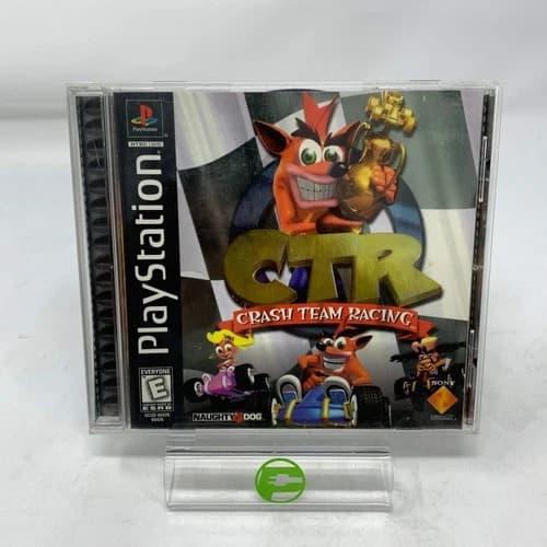 CTR Crash Team Racing (Sony PlayStation 1 PS1, 1999)