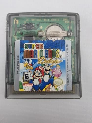 Super Mario Bros. Deluxe (Nintendo Game Boy Color, 1999) Tested