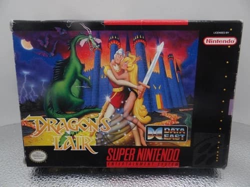 Dragon's Lair (SNES, 1993) CIB GREAT SHAPE